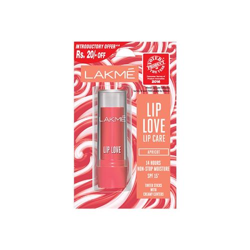 LAKME LIP LOVE APRICOT SPF-15